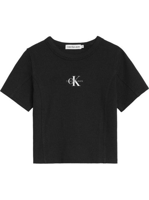 MONOGRAM RIB TOP CALVIN KLEIN JEANS | IG0IG01354/BEH